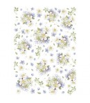 PAPIER DE RIZ A4 FLEURS 21X29.7 DFSA4231