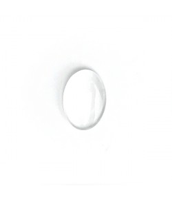 CABOCHON OVALE TRANSPARENT 1.2.X1.8 CM