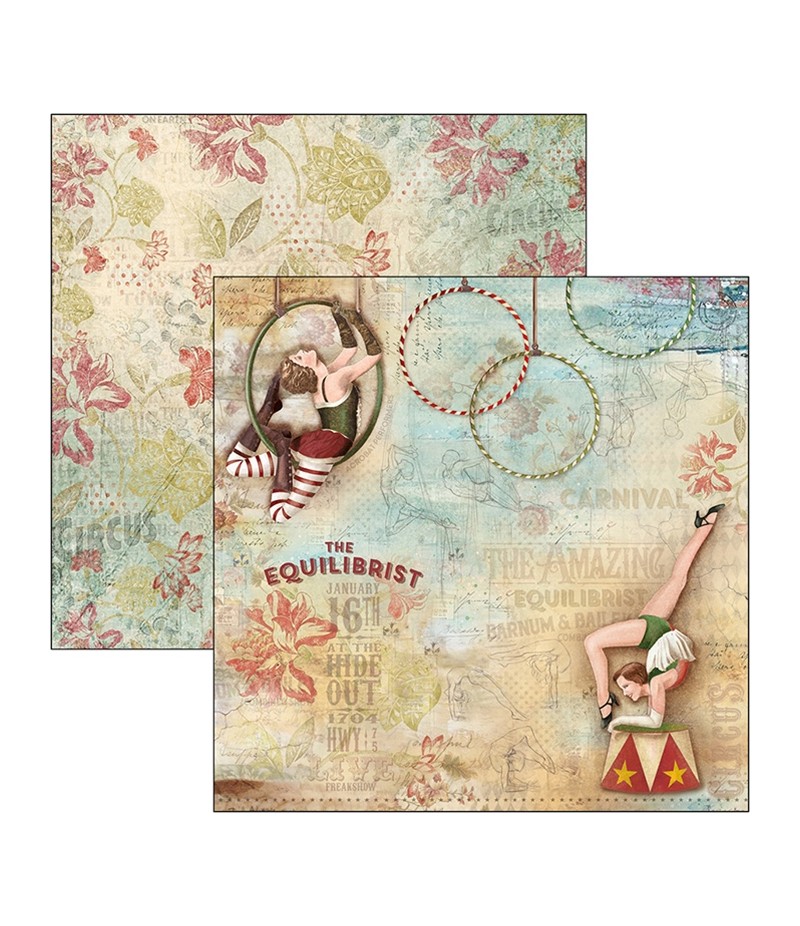 Papel Scrapbooking Les rues de Paris CIAO BELLA 30x30 cm