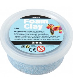 Pâte à modeler de bain bleu pâle - Pet de schtroumpfette – Efferv'essence