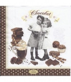 SERVIETTE CHOCOLAT 2