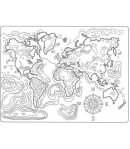 MOULE PVC FLEXIBLE - MAP OF THE WORLD K3PTA544