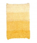 LAINE POMPON STRIPEY DEGRADE JAUNE RICO 001