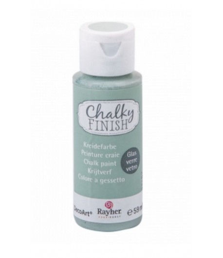 CHALKY GLASS 59ML VERT MENTHE