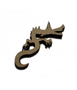 SUJET BOIS DRAGON 2X4.5CM