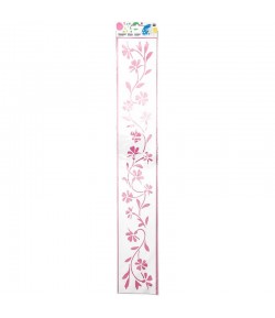 POCHOIR LONG FRISE FLEURS 10.5X70.5CM