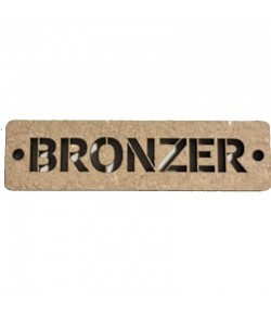 BOIS ETIQUETTE BRONZER 6X1.5CM