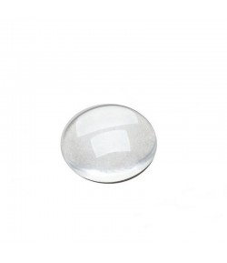 CABOCHON ROND TRANSPARENT 1.8 CM