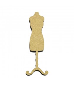 SUJET BOIS MANNEQUIN COUTURE 1.6X4.0CM