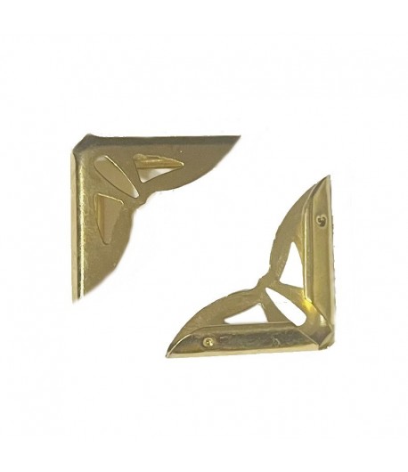 ANGLE EN METAL 2.2 CM - OR