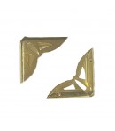 ANGLE EN METAL 2.2 CM - OR