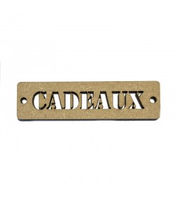 SUJET BOIS ETIQUETTE CADEAUX 6X1.6CM