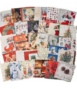 NOEL - LOT DE 30 SERVIETTES - 13