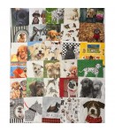 CHIENS - LOT DE 30 SERVIETTES 