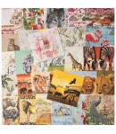 ANIMAUX SAUVAGES - LOT DE 30 SERVIETTES