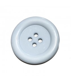 BOUTON EN PLASTIQUE 3.3 CM - BLEU CIEL