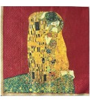 SERVIETTE KLIMT LE BAISER