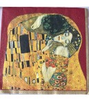 SERVIETTE KLIMT LE BAISER